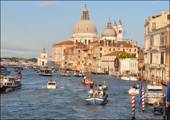 Vue de Santa Maria della Salute depuis le Grand Canal
